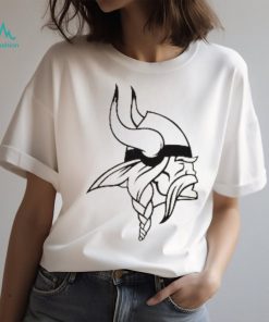 Minnesota Vikings Mono Logo Graphic T Shirt