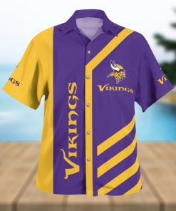 Minnesota Vikings Summer 3D Hawaiian Shirt Best For Fans Beach Gift For Men And Women