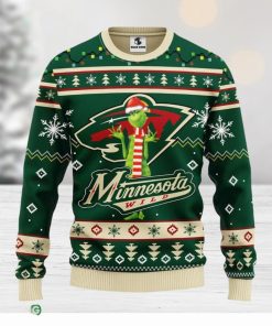 Minnesota Wild Funny Grinch Xmas Ugly Christmas Sweater Best Christmas Gift Ideas