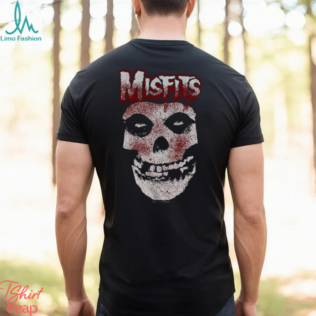 Misfits Blood Drip Skull Shirt Misfits Blood Drip Skull Shirt