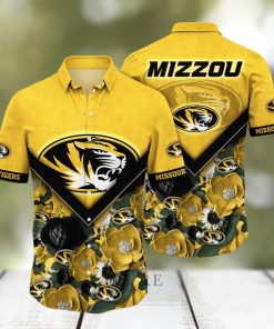 Missouri Tigers NCAA Hawaiian Shirt Custom Sun Rays Aloha Shirt