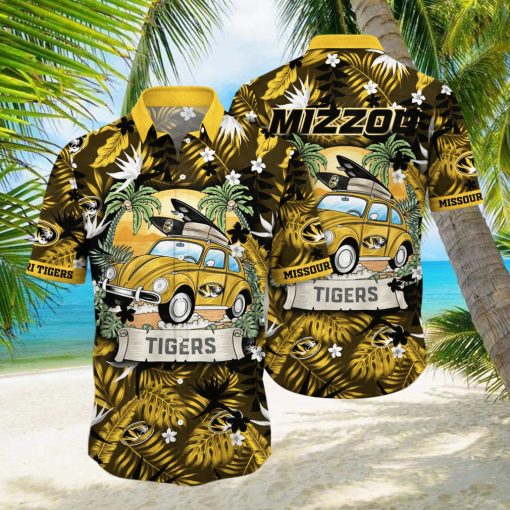 Missouri Tigers NCAA Hawaiian Shirt Sunglassestime Aloha Shirt