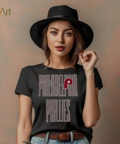 Mitchell & Ness Men's Philadelphia Phillies Black OG 2.0 T Shirt