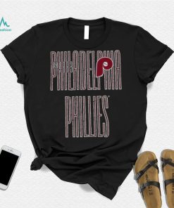 Mitchell & Ness Men's Philadelphia Phillies Black OG 2.0 T Shirt