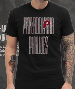 Mitchell & Ness Men's Philadelphia Phillies Black OG 2.0 T Shirt