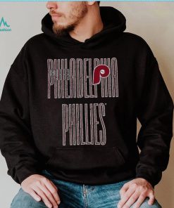 Mitchell & Ness Men's Philadelphia Phillies Black OG 2.0 T Shirt
