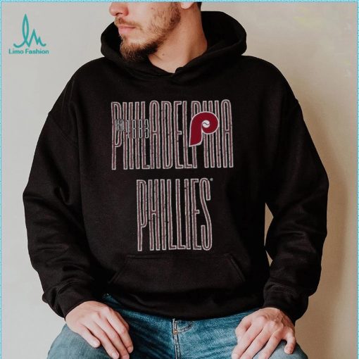 Mitchell & Ness Men’s Philadelphia Phillies Black OG 2.0 T Shirt