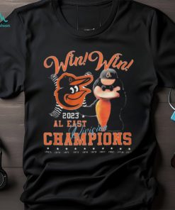 Baltimore Orioles Al East Division Champions 2023 Logo shirt - Limotees