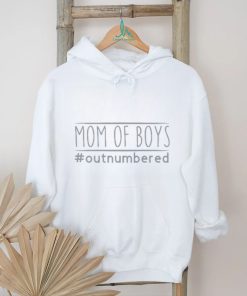 Mom of Boys Outnumbered shirt