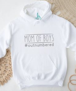 Mom of Boys Outnumbered shirt