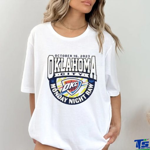 Monday Night RAW x Oklahoma City Thunder 2023 Shirt