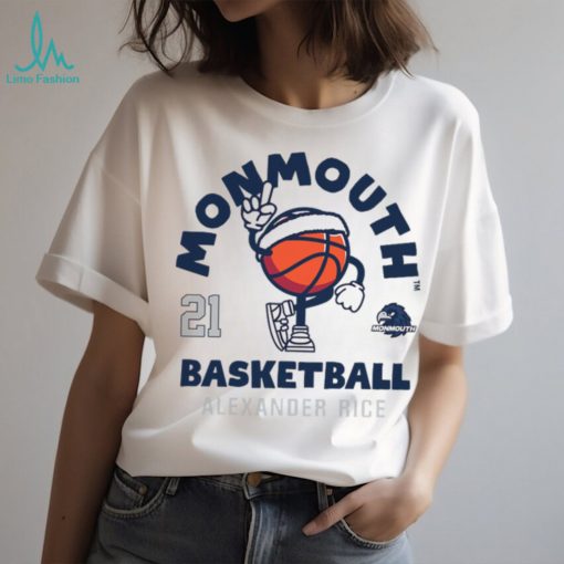Monmouth NCAA Basketball Alexander Rice T Shirt