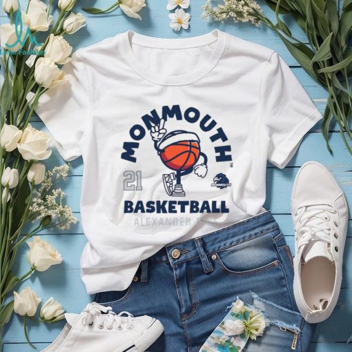 Monmouth NCAA Basketball Alexander Rice T Shirt