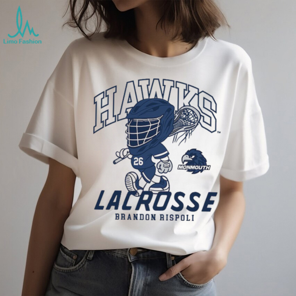 Monmouth NCAA Lacrosse Brandon Rispoli T Shirt Monmouth NCAA Lacrosse Brandon Rispoli T Shirt