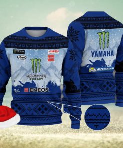 Monster Energy Yamaha MotoGP Racing Moto Ugly Christmas Sweater For Men And Women