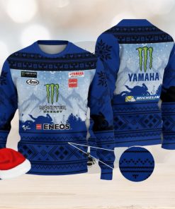 Monster Energy Yamaha MotoGP Racing Moto Ugly Christmas Sweater For Men And Women