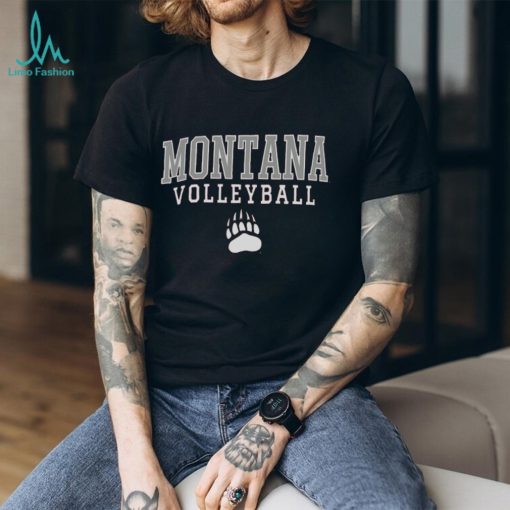 Montana Grizzlies Champion Icon Logo Volleyball Jersey T Shirt