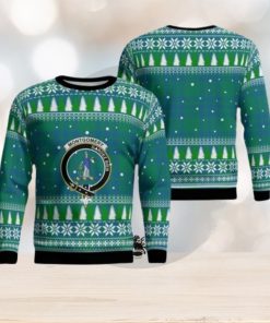 Montgomery Ancient Crest Tartan Christmas Ugly Sweater 3D Gift For Men And Women