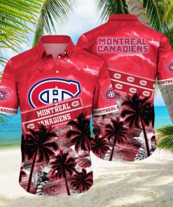 Montreal Canadiens NHL Hawaiian Shirt Vacationtime Aloha Shirt