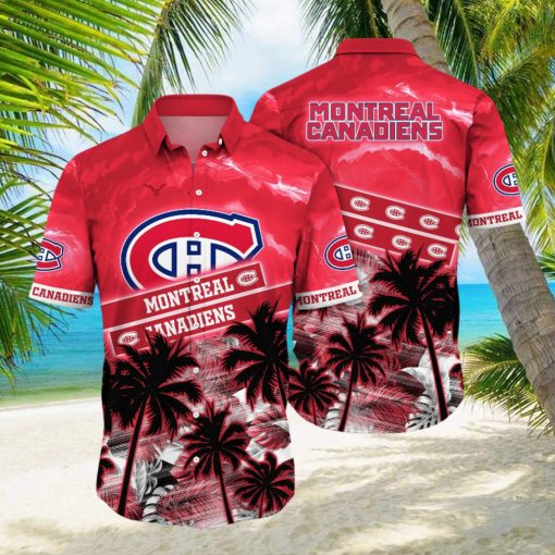 Montreal Canadiens NHL Hawaiian Shirt Vacationtime Aloha Shirt