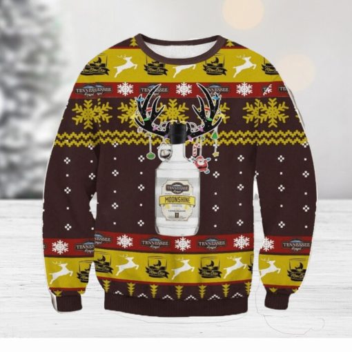 Moonshine 3D Ugly Christmas Sweater Christmas Gift