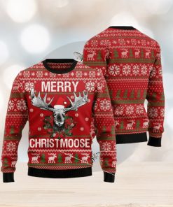 Moose Ugly Christmas Sweater For Men & Women