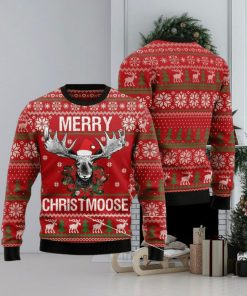 Moose Ugly Christmas Sweater For Men & Women