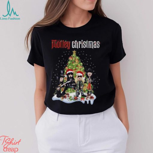 Motley Christmas Motley Crue Heavy Metal Band T Shirt
