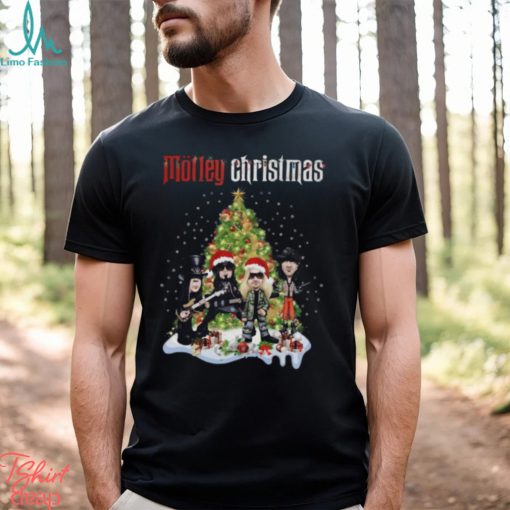 Motley Christmas Motley Crue Heavy Metal Band T Shirt