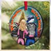 Grinch Nike Brand Jump Man Basketball Merry Christmas Custom Name 2023 Christmas Tree Decorations Ornament