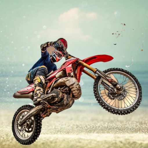 Motocross Customized Your Photo Ornament