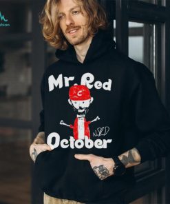 Mr Red October Philadelphia Phillies Signature T shirt