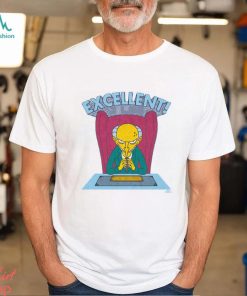 Mr. Burns Excellent Simpsons T Shirt