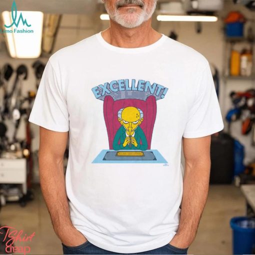 Mr. Burns Excellent Simpsons T Shirt