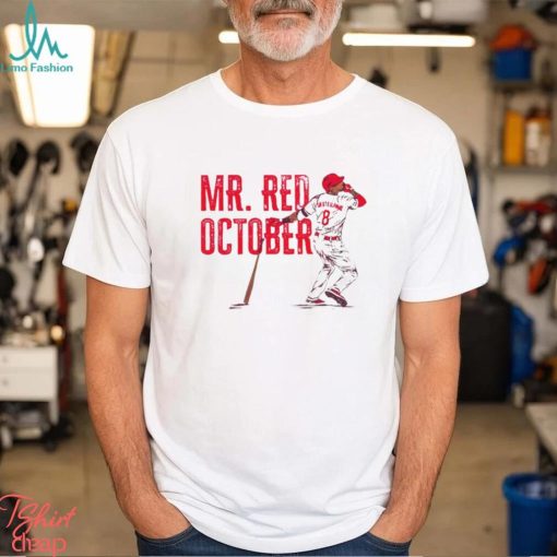 Mr. Red October Baseball Shirt