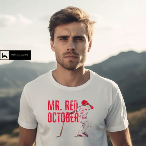Mr. Red October Baseball Shirt