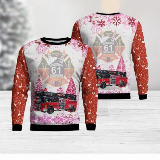 Mt. Bethel Fire Company Christmas AOP Ugly Sweater