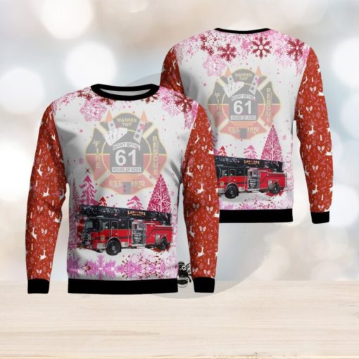 Mt. Bethel Fire Company Christmas AOP Ugly Sweater