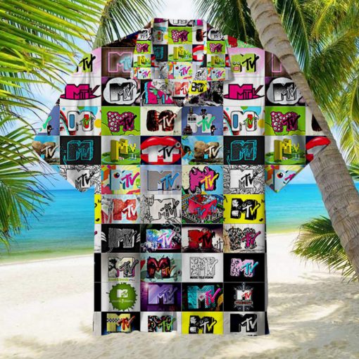 Mtv Logo Unisex Aloha Hawaiian Shirt