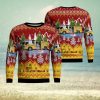 Funny Hohoho Budweiser Beer Ugly Christmas Sweater