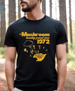 Mushroom 50th Anniversary Mushroom Breeding Ground Sine 1972 T shirt