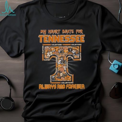 My Heart Beats For Tennessee Always And Forever T Shirt