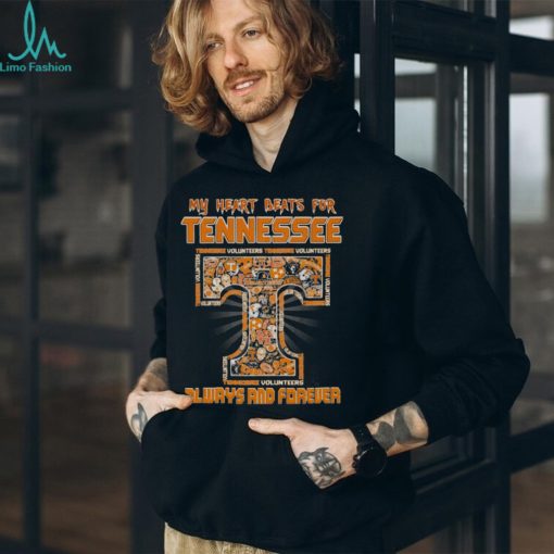 My Heart Beats For Tennessee Always And Forever T Shirt