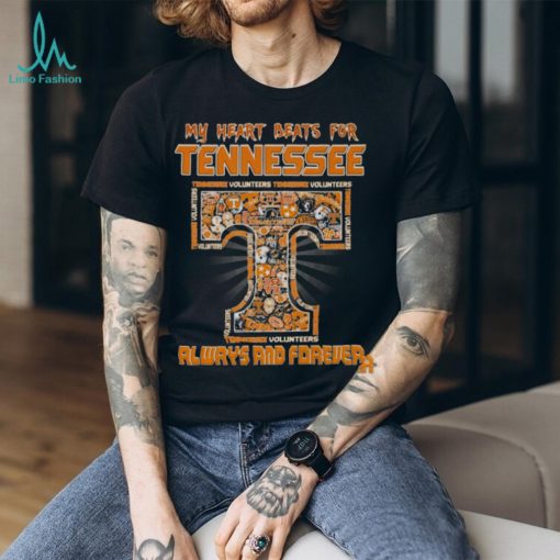 My Heart Beats For Tennessee Always And Forever T Shirt