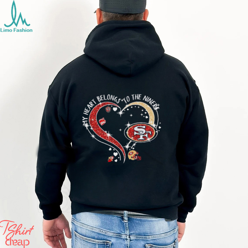 My Heart Belongs To San Francisco 49ers Shirt My Heart Belongs To San Francisco 49ers Shirt