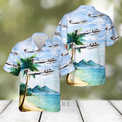 NASA Learjet 24 Hawaiian Shirt