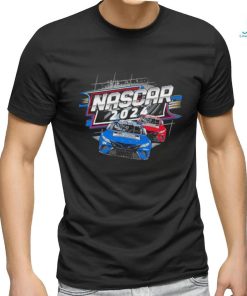 NASCAR Checkered Flag Sports 2024 Schedule Shirt