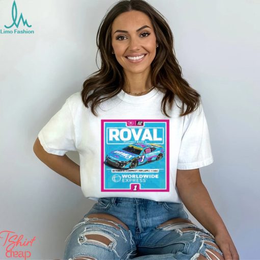 NASCAR Trackinghouse Racing Of Ross Chastain Roval On Deck Ready For Bank Of America ROVAL 400 On 8 October 2023 Unisex T shirt