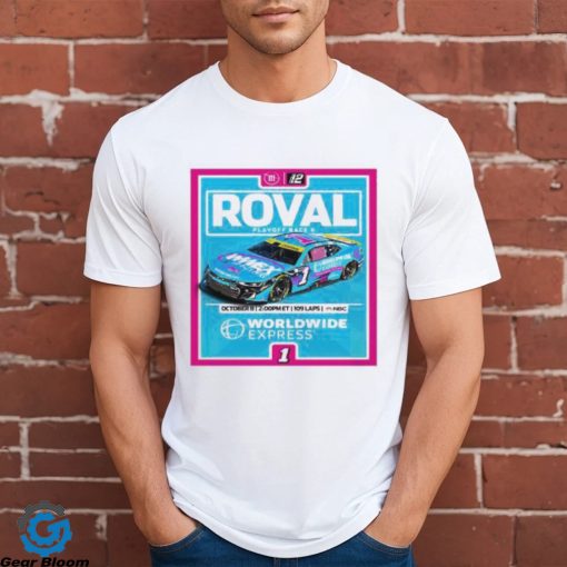 NASCAR Trackinghouse Racing Of Ross Chastain Roval On Deck Ready For Bank Of America ROVAL 400 On 8 October 2023 Unisex T shirt
