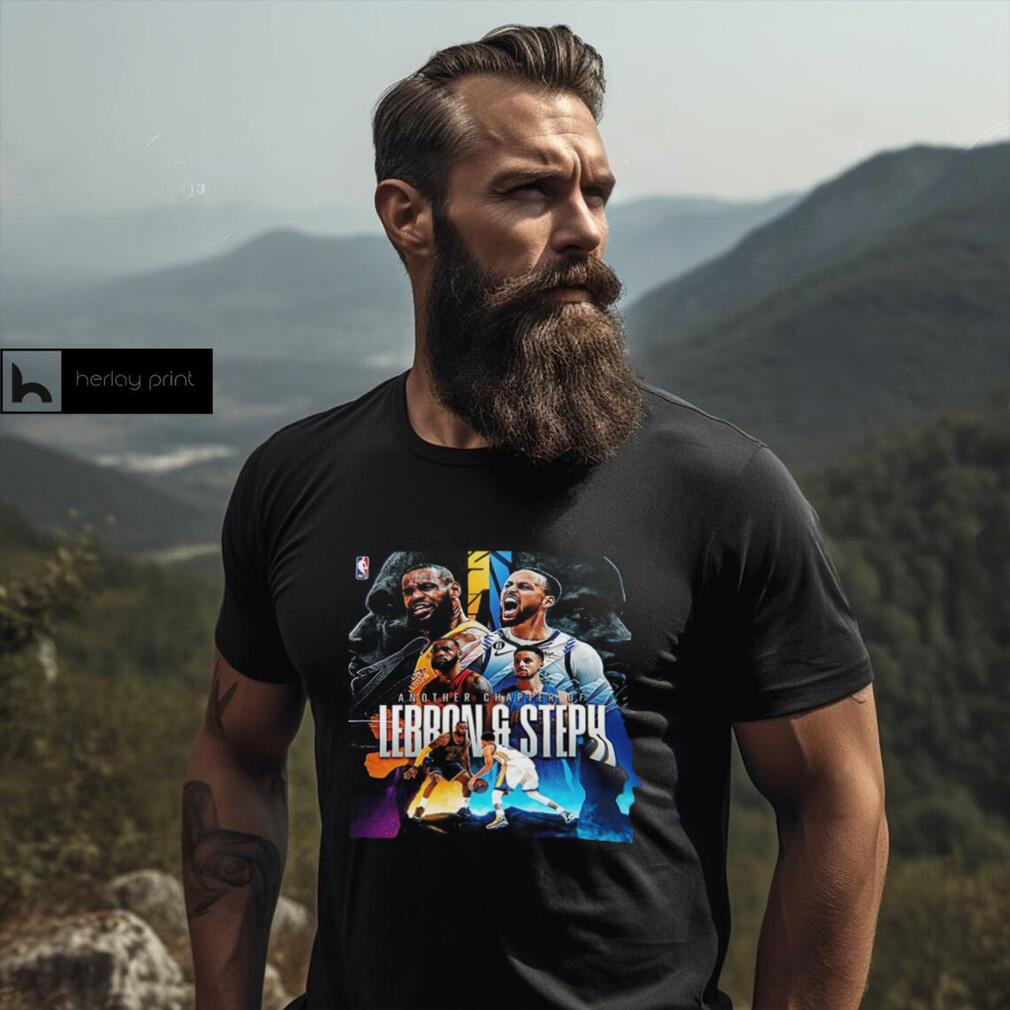 NBA Another Chapter Of LeBron James And Stephen Curry 2023 Unisex T shirt NBA Another Chapter Of LeBron James And Stephen Curry 2023 Unisex T shirt